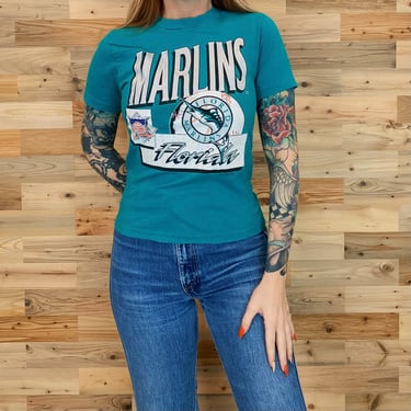 Vintage Florida Marlins MLB Baseball Tee Shirt T-Shirt 