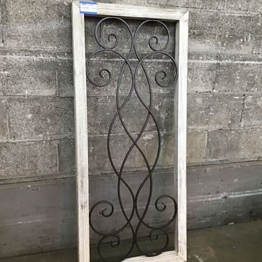 Framed Steel Swirls (Seattle)