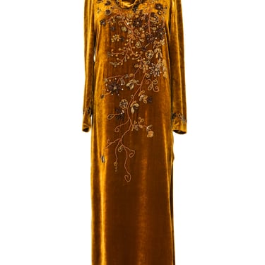 Moschino Embellished Velvet Dress
