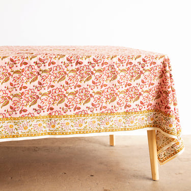 Rang Tablecloth in Pink