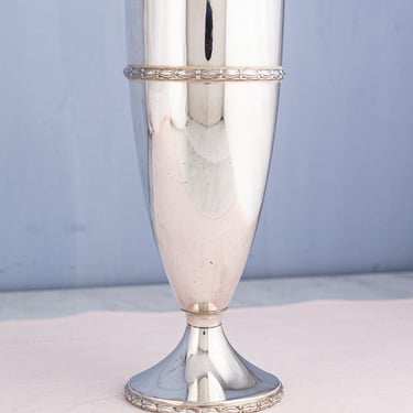 Vintage English Silverplate Vase