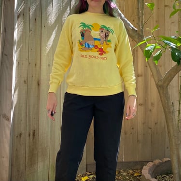 Vintage 1986 Beach Koala Sweatshirt 