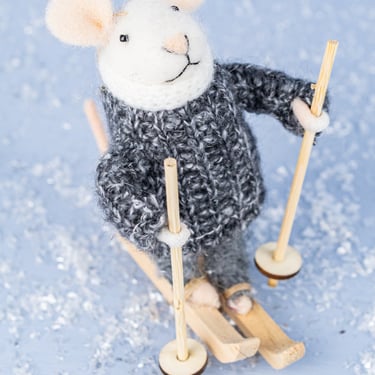 Alpine Asher Mouse Ornament