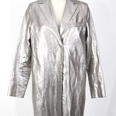 Smythe Metallic Linen Blazer