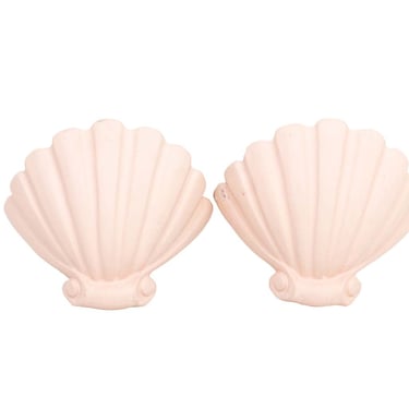 Pair of  Shell Form Wall Sconces
