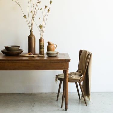 Walnut Provencal Folding Table