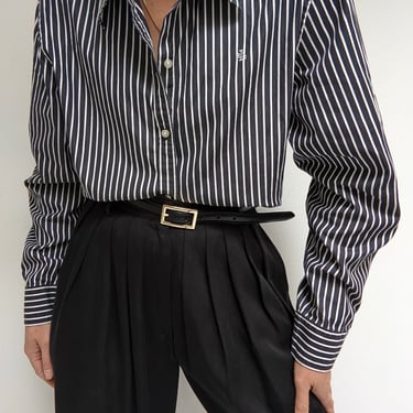 Ralph Lauren Onyx Striped Shirt