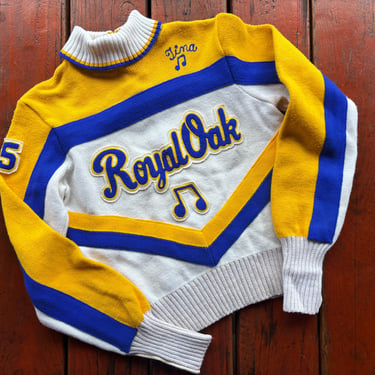 Vintage 80s cheer sweater