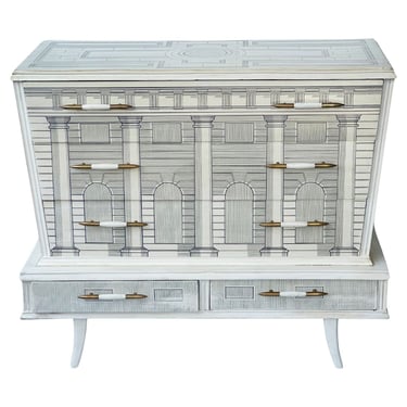 Italian Architectural Dresser in the Style of Fornasetti, c. 1960's