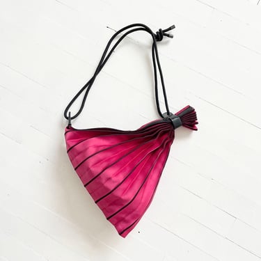 Hot Pink Pleats Please by Issey Miyake Bag 