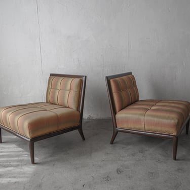 Pair of Slipper Chairs by Nancy Corzine - Widdicomb Style 