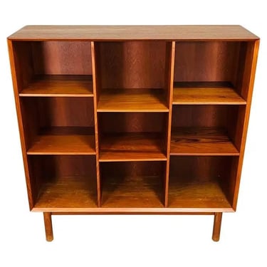 Solid Teak Bookcase By Peter Hvidt & Orla Mølgaard-Nielsen -Denmark Circa 1960 