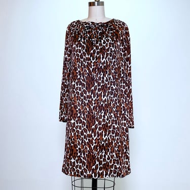 1960s Leopard Dress