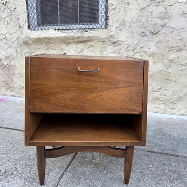 Mid-Century Modern Nightstand, American of martinsville side table 