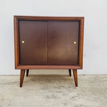 Laminate 1970s Record Media Cabinet