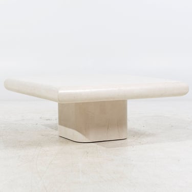 Postmodern Pedestal Coffee Table 