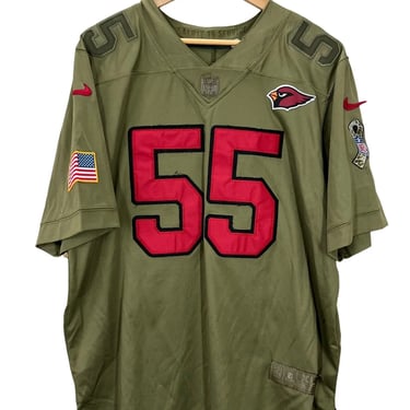 Nike Arizona Cardinals Salute To Service Green Military Football Jersey XL