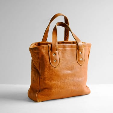 Vintage Brown Leather Bag 