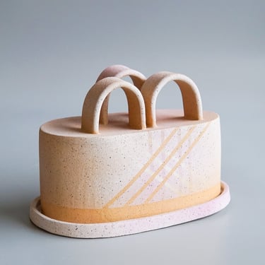 KFM Ceramics: Sculptural Butter Dish