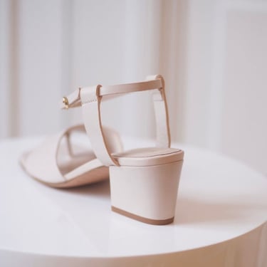 Anne Thomas Ayako Sandals - Florida Latte