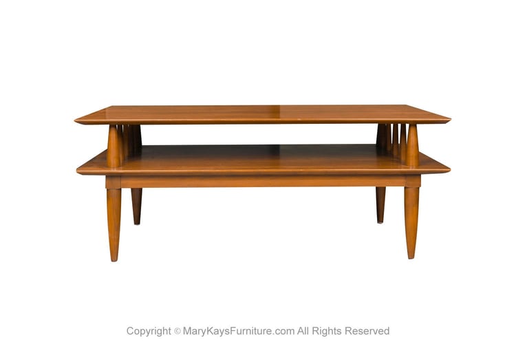 Mid Century Two-Tier Coffee Table 