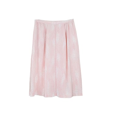 SALE/Vintage Pink Pastel Midi Graphic Print Skirt size 29/30 