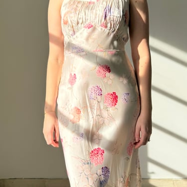 1940's Floral Slip Dress