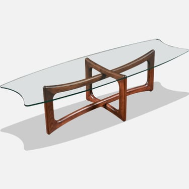 Adrian Pearsall 2454-TGO Sculpted Coffee Table for Craft Associates