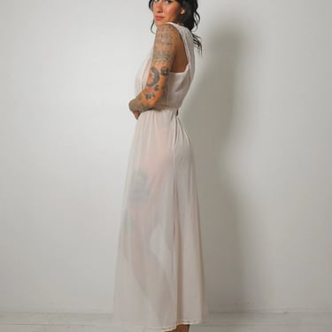 1960's Powder Pink Slip Dress