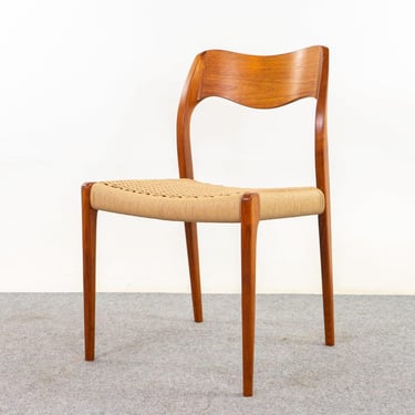 6 Teak Model 71 Dining Chairs by Niels Moller - (D1232) 