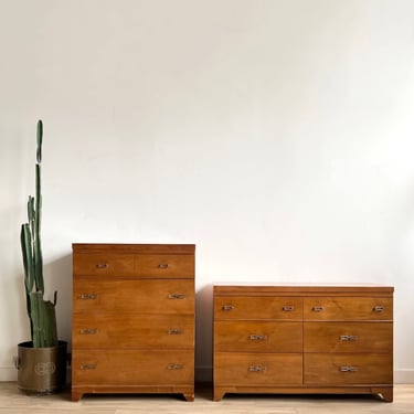 Pair of Vintage Mid Century Dressers