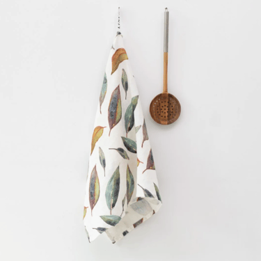 Linen Kitchen Towel | Golden Fall