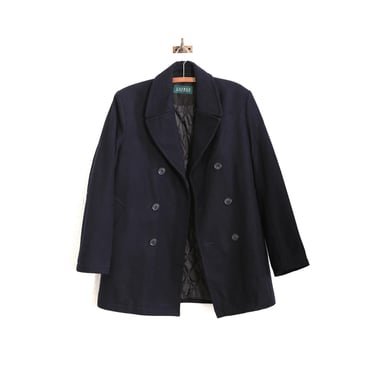 Vintage Lauren Ralph Lauren navy blue wool peacoat 