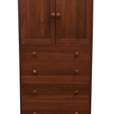 ETHAN ALLEN New Impressions Contemporary Traditional Style 32" Door Chest 24-5405 - 224 Autumn Cherry Finish 