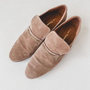 Anne Thomas MONTANA LOAFER - SAND SUEDE on Garmentory