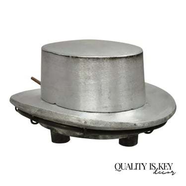 Vintage Boon & Lane Aluminum Hat Block Mold Form Millinery Luton Beds England C