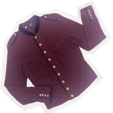 Jean Paul Gaultier Homme brown military jacket