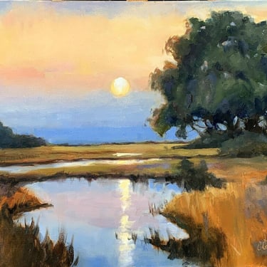 "Marsh Sunset"