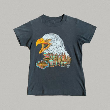 Vintage Harley Davidson T-Shirt with Eagle