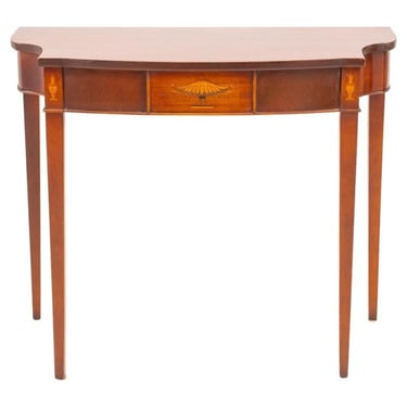 George III Style Mahogany Console Table