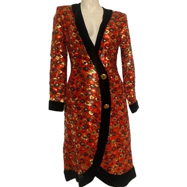 80's 90's Vintage Givenchy tuxedo dress gold sequin | Retrospect Vintage  Fashion - San Francisco, CA | ATTIC