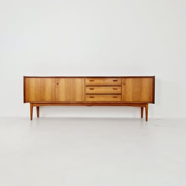 Mid Century Modern German Teak Sideboard by Bartels Möbel, 1960s 