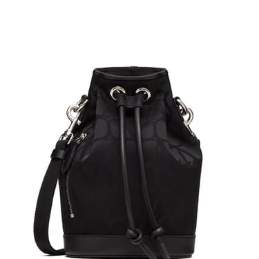 Valentino Garavani Men Toile Iconographe Mini Bucket Bag