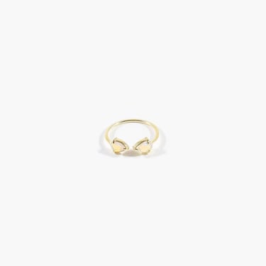 ADORN OPAL DOUBLE SIDED ring - 14 KARAT GOLD