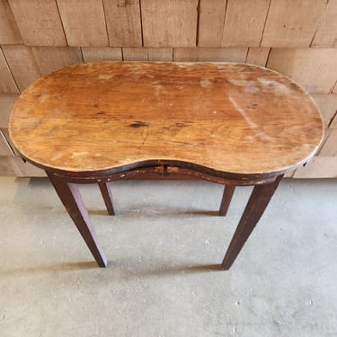 Bean Shaped Project Table with Drawer 30