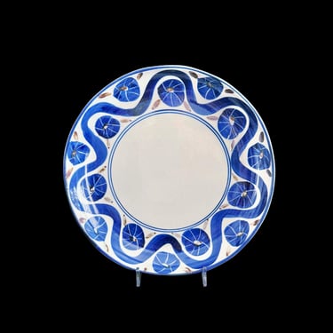 Vintage Dansk Blue & White ARABESQUE Deep Large 13