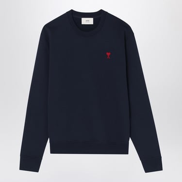 Ami Paris Ami De Coeur Sweatshirt Midnight Blue Men