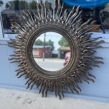 Mid Century Sunburst Mirror