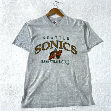 Seattle Supersonics Basketball Club T-shirt sz. L