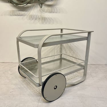 Brown Jordan Patio Bar Cart Designed By Richard Frinier- Mid Century Modern 